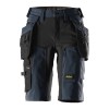 Snickers 6117 AllroundWork Womens Stretch Shorts Holster Pockets